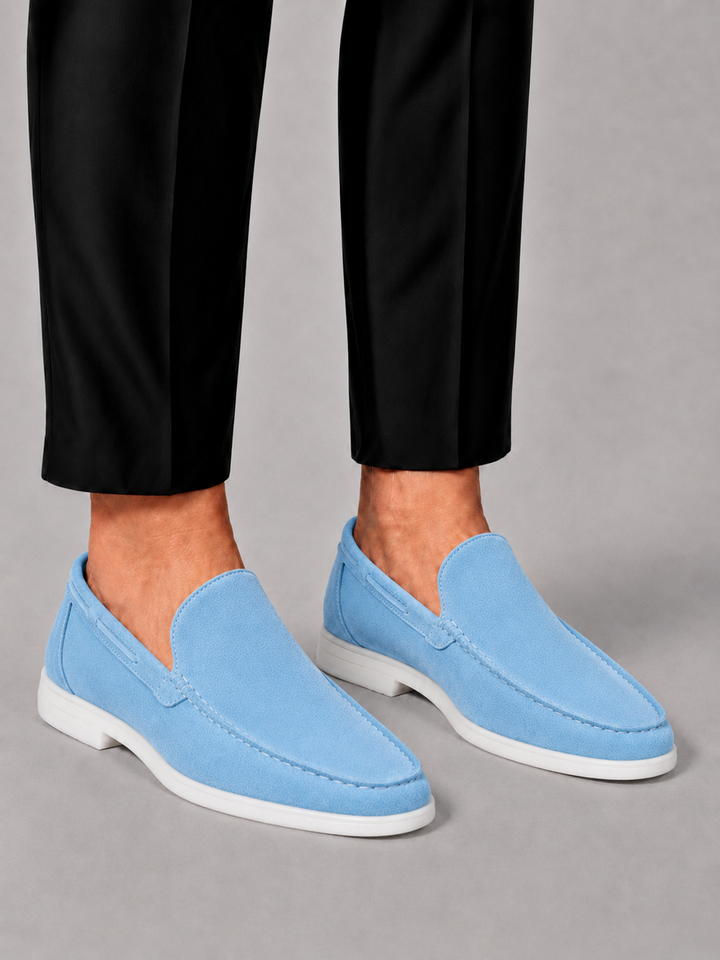 Herre Ruskind Slip-on loafers i Wide Fit
