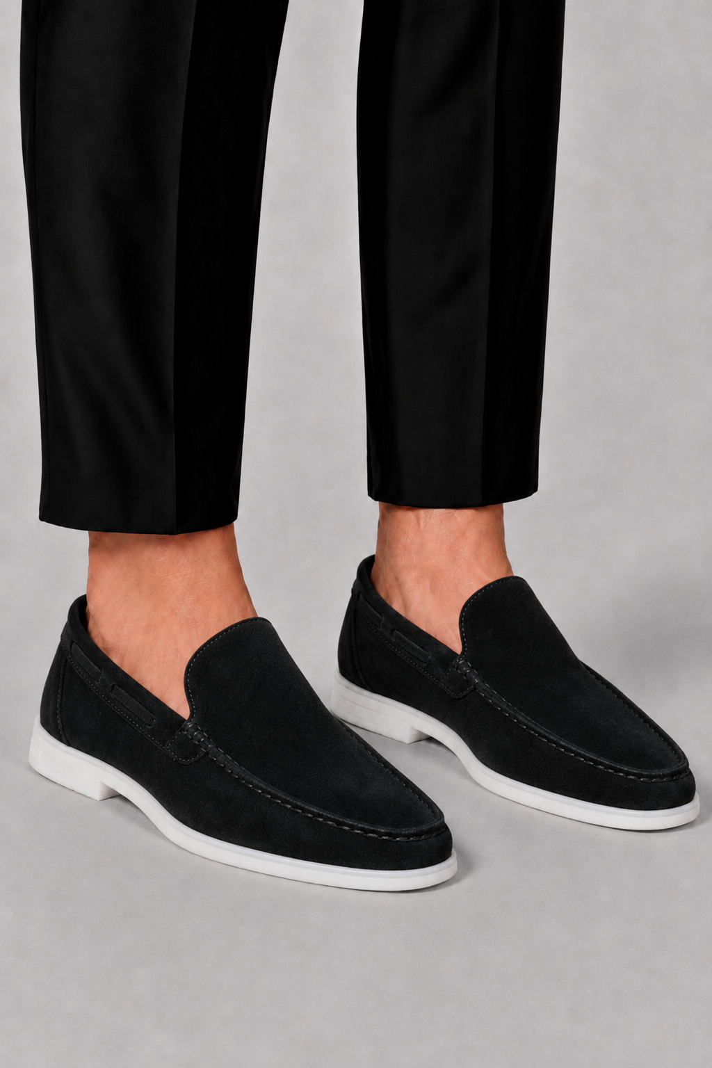 Herre Ruskind Slip-on loafers i Wide Fit