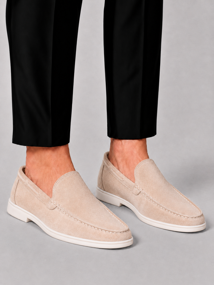 Herre Ruskind Slip-on loafers i Wide Fit