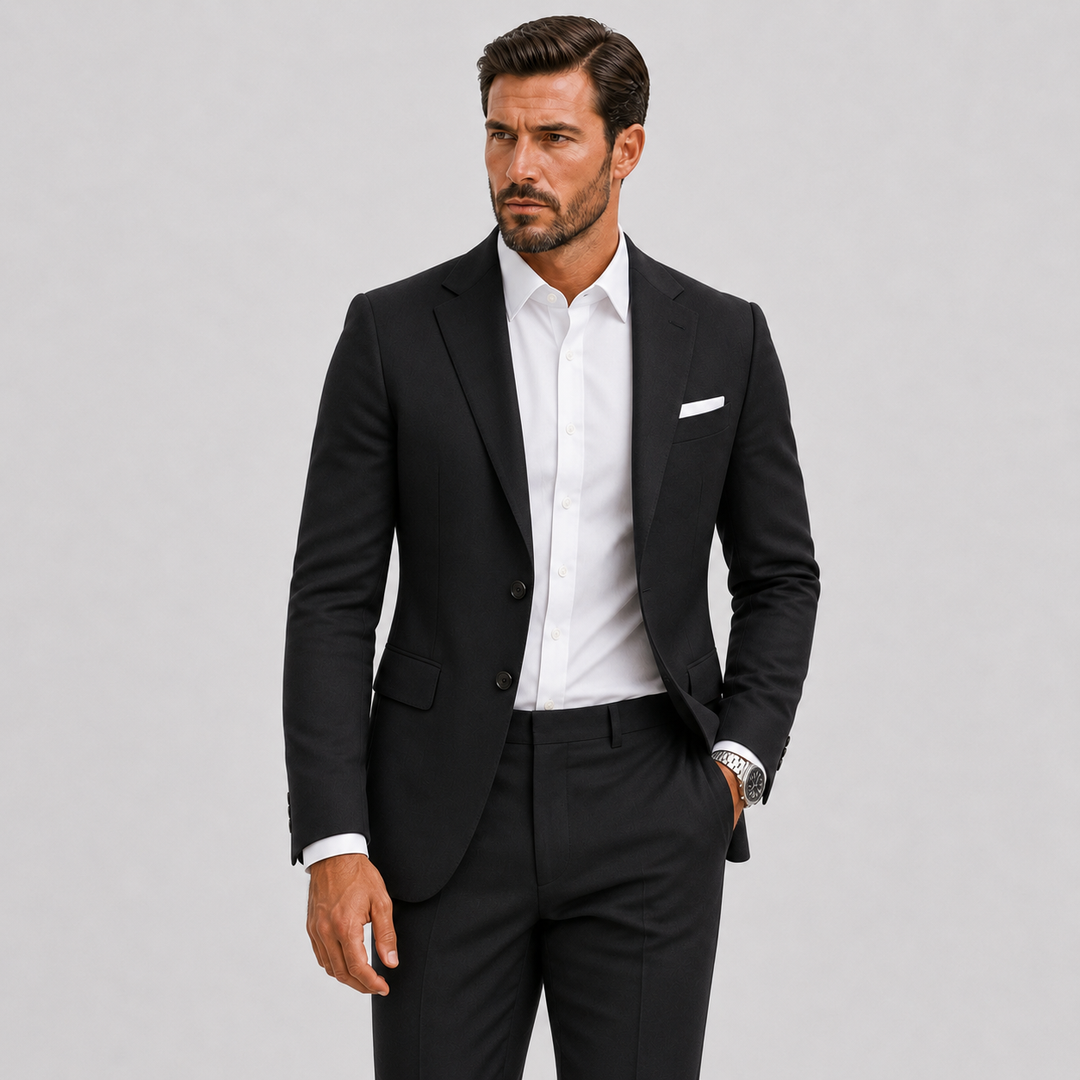 Herre Slim-Fit Jakkesæt til Weddings og Smart Occasions
