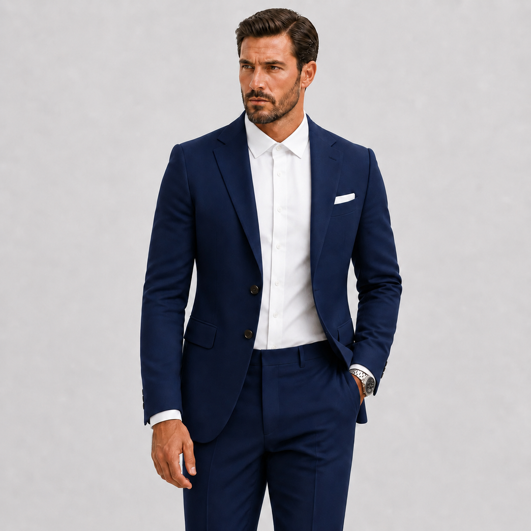 Herre Slim-Fit Jakkesæt til Weddings og Smart Occasions