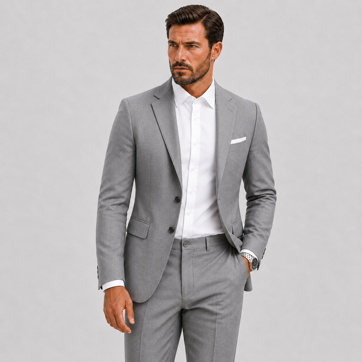 Herre Slim-Fit Jakkesæt til Weddings og Smart Occasions