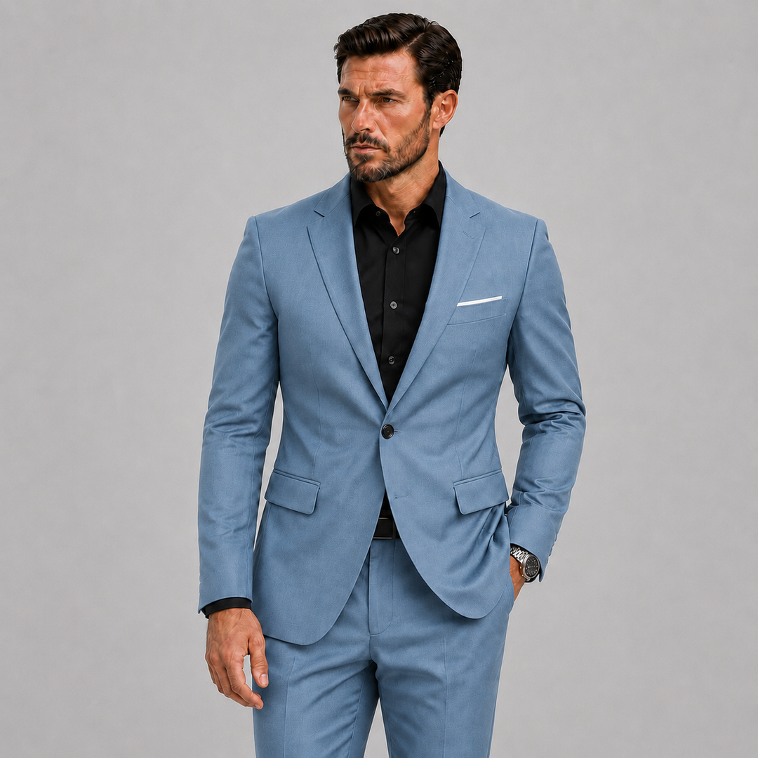 Herre Slim-Fit Jakkesæt til Weddings og Formel Occasions