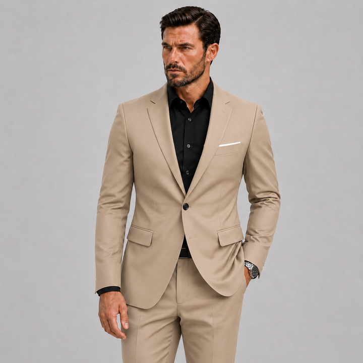 Herre Slim-Fit Jakkesæt til Weddings og Formel Occasions