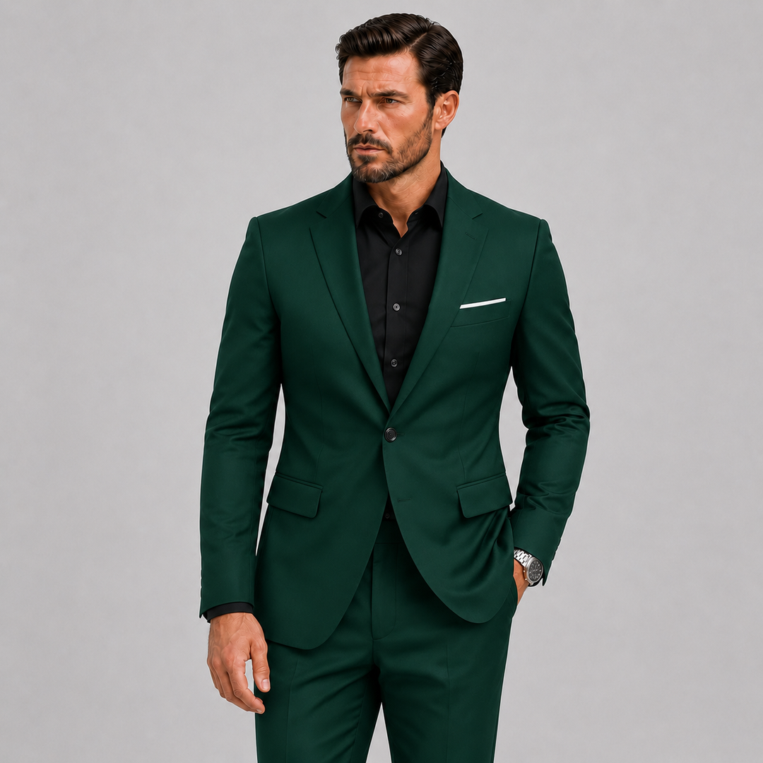 Herre Slim-Fit Jakkesæt til Weddings og Formel Occasions