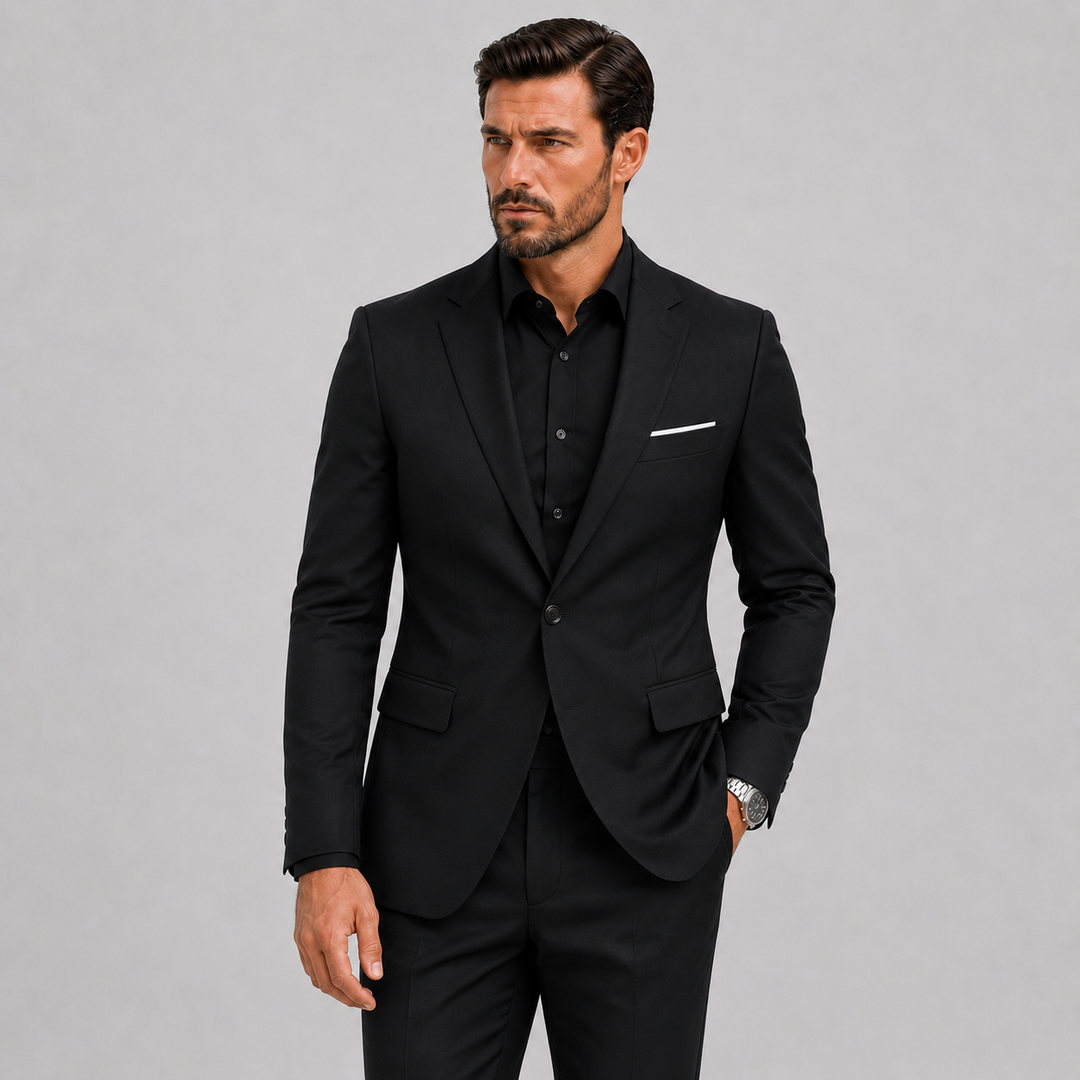 Herre Slim-Fit Jakkesæt til Weddings og Formel Occasions