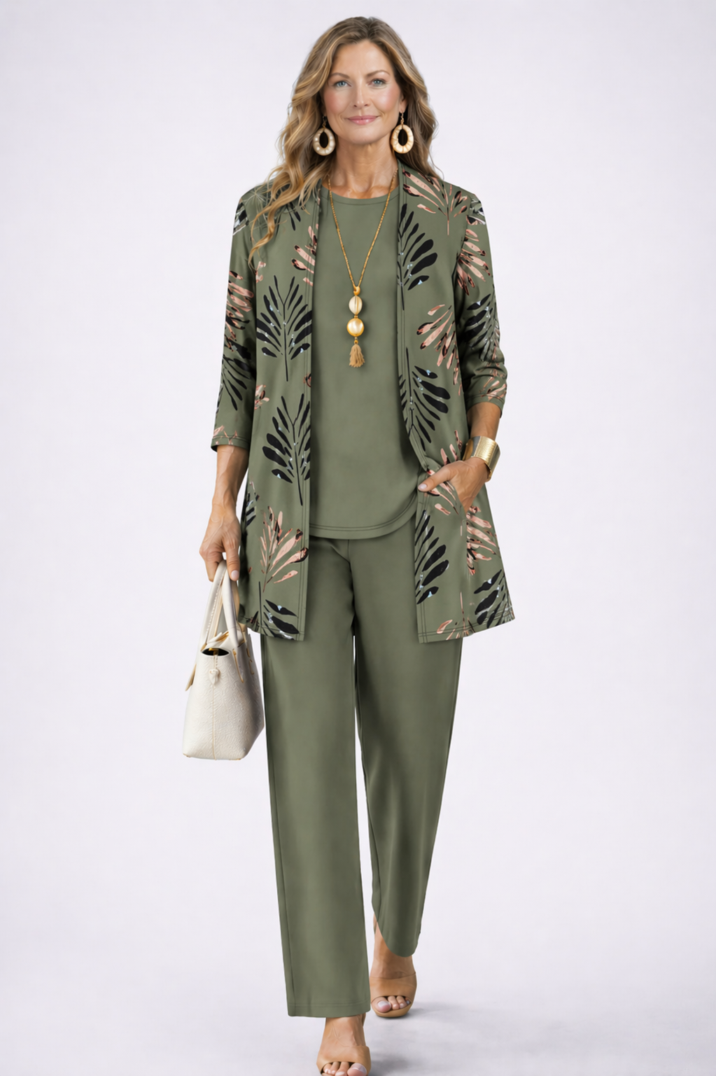 Celestine | Women's Longline Oversized Two-Piece Set for Everyday Wear, image 2