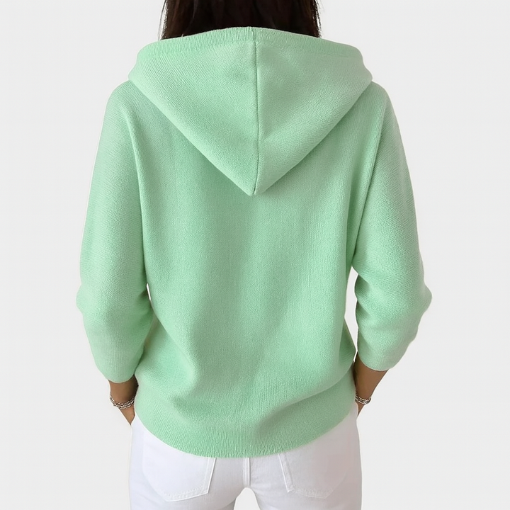 Pippa | Women's Button-Up Hooded Cardigan