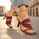 Marcella Square Toe Stiletto Heel