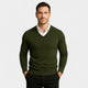 Carl | Men's V-Neck Fine Knit Sweater