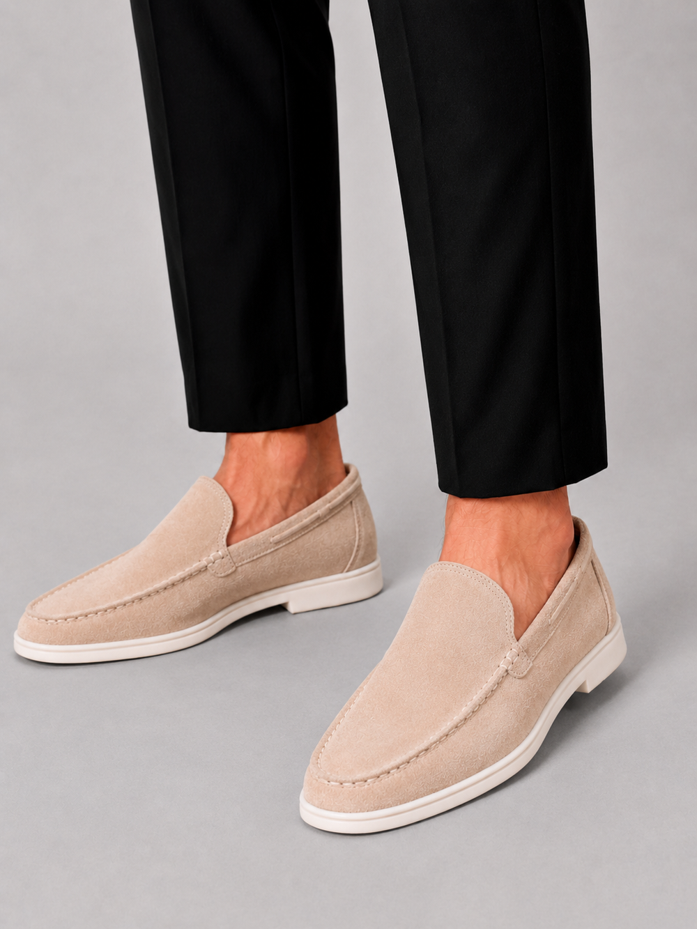 Herre Ruskind Slip-on loafers i Wide Fit
