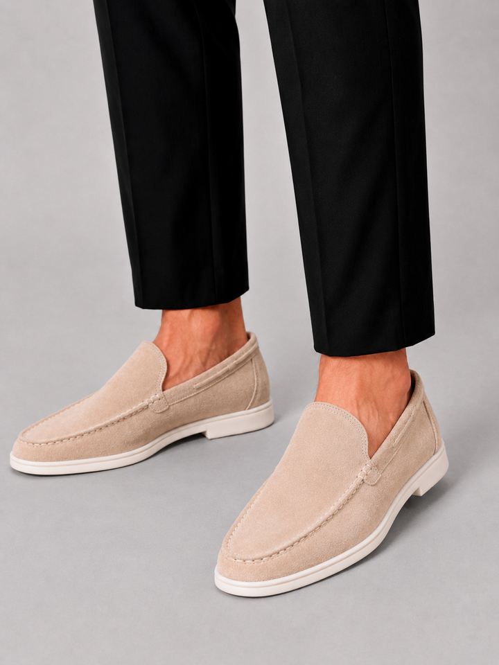 Herre Ruskind Slip-on loafers i Wide Fit