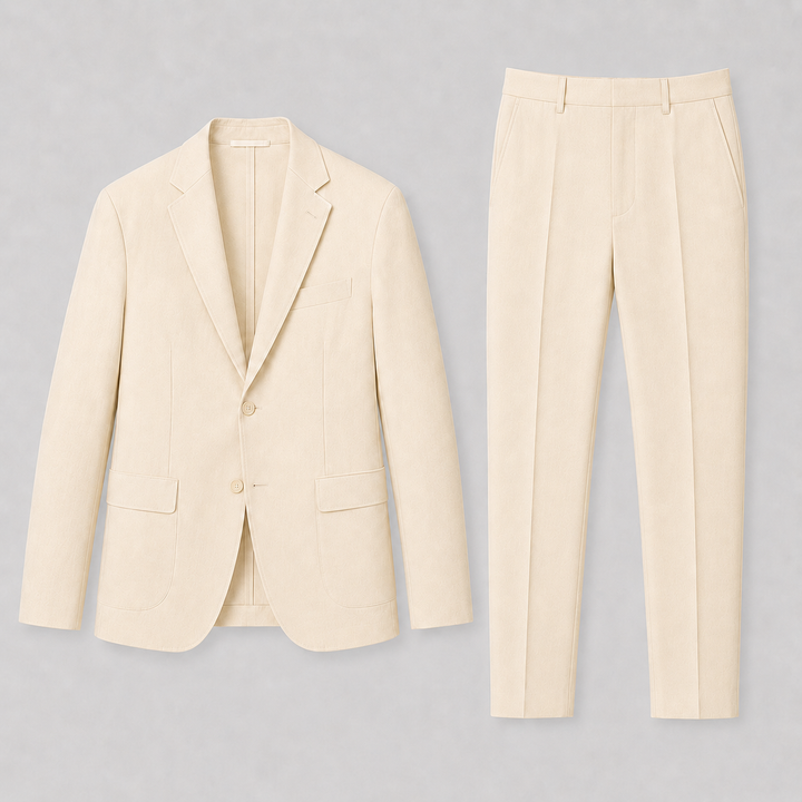 Herre Slim-Fit Jakkesæt til Weddings og Smart Occasions