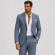 Herren-Leinenanzug – Zweiteiliges Slim-Fit-Set mit Sommerblazer & Hose