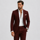 Herren-Leinenanzug – Zweiteiliges Slim-Fit-Set mit Sommerblazer & Hose