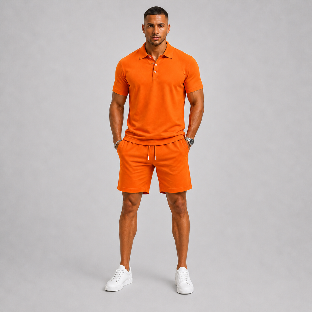 mens-summer-sports-set-in-polo-and-shorts