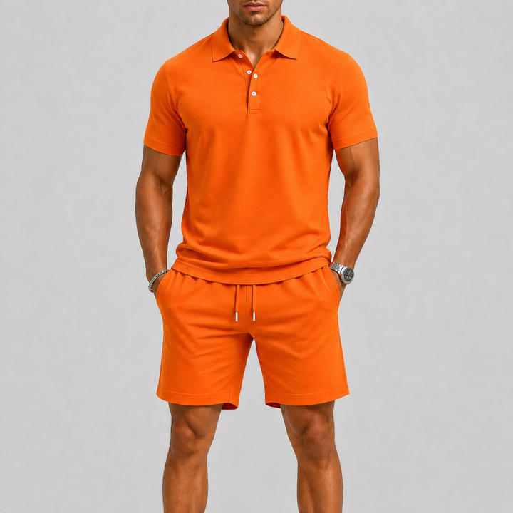 mens-summer-sports-set-in-polo-and-shorts