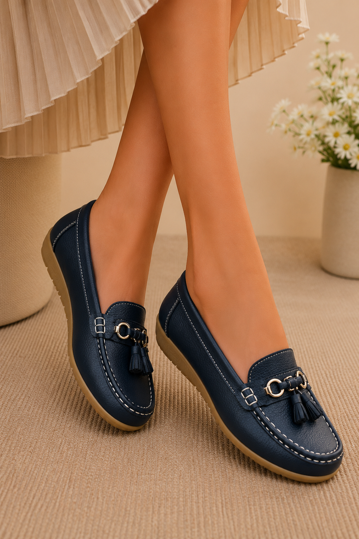 Annemarie Cushioned Tassel Loafers - image 3