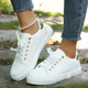 Damen Stützende Komfortschuhe – Gepolsterte, leichte Alltags-Sneaker