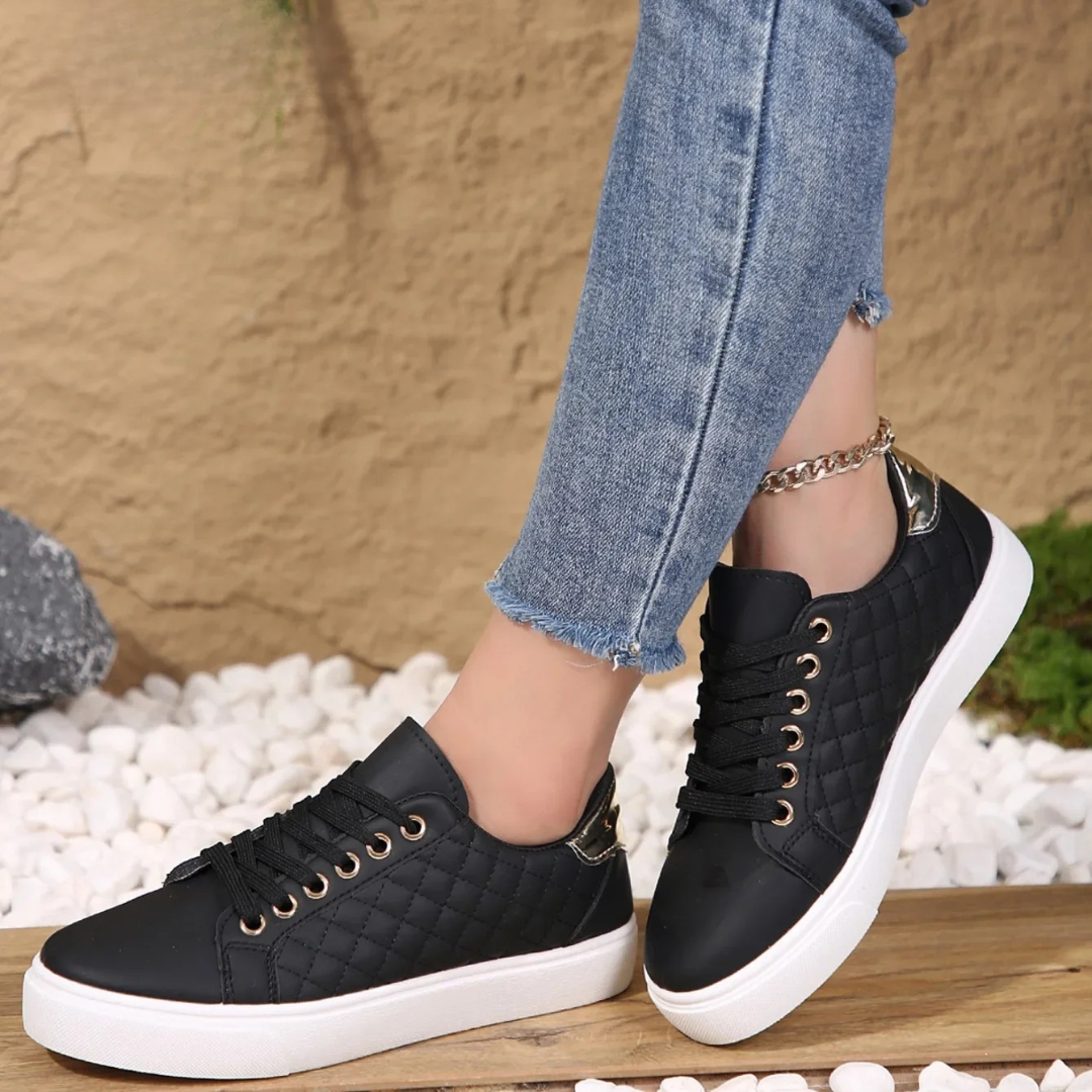 Damen Stützende Komfortschuhe – Gepolsterte, leichte Alltags-Sneaker