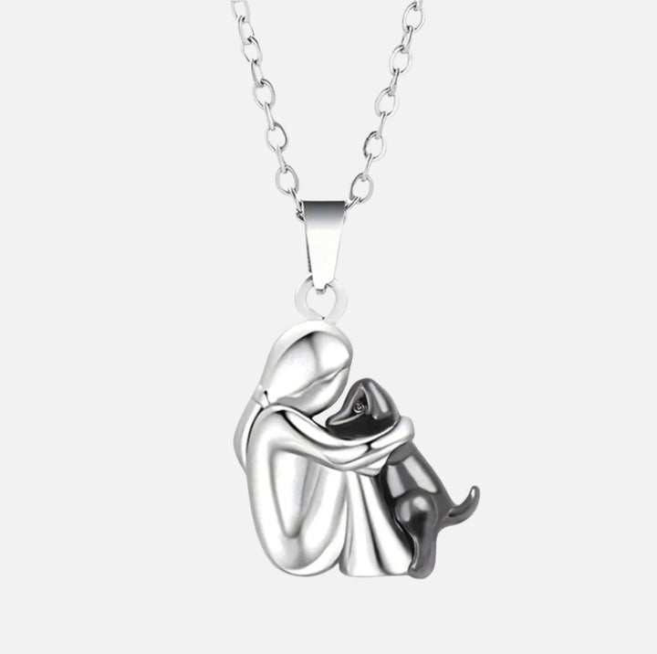 Arwen Dog and Owner Pendant Necklace - image 3