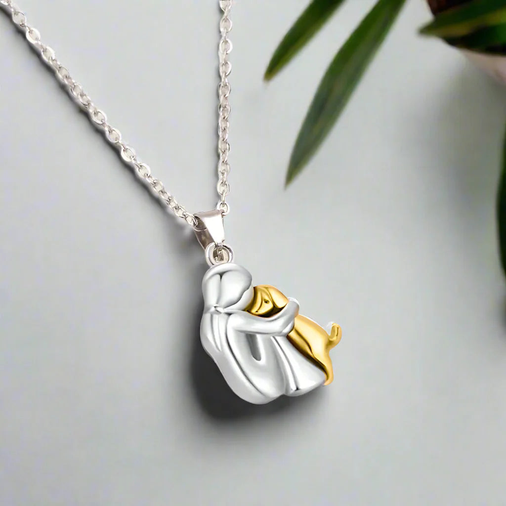 Arwen Dog and Owner Pendant Necklace - image 2