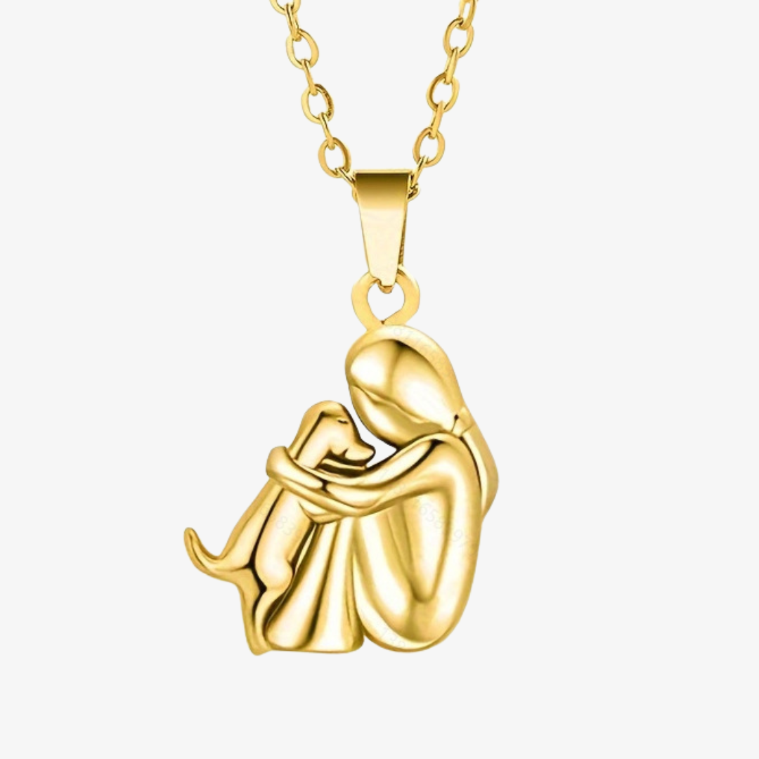 Arwen Dog and Owner Pendant Necklace - image 4