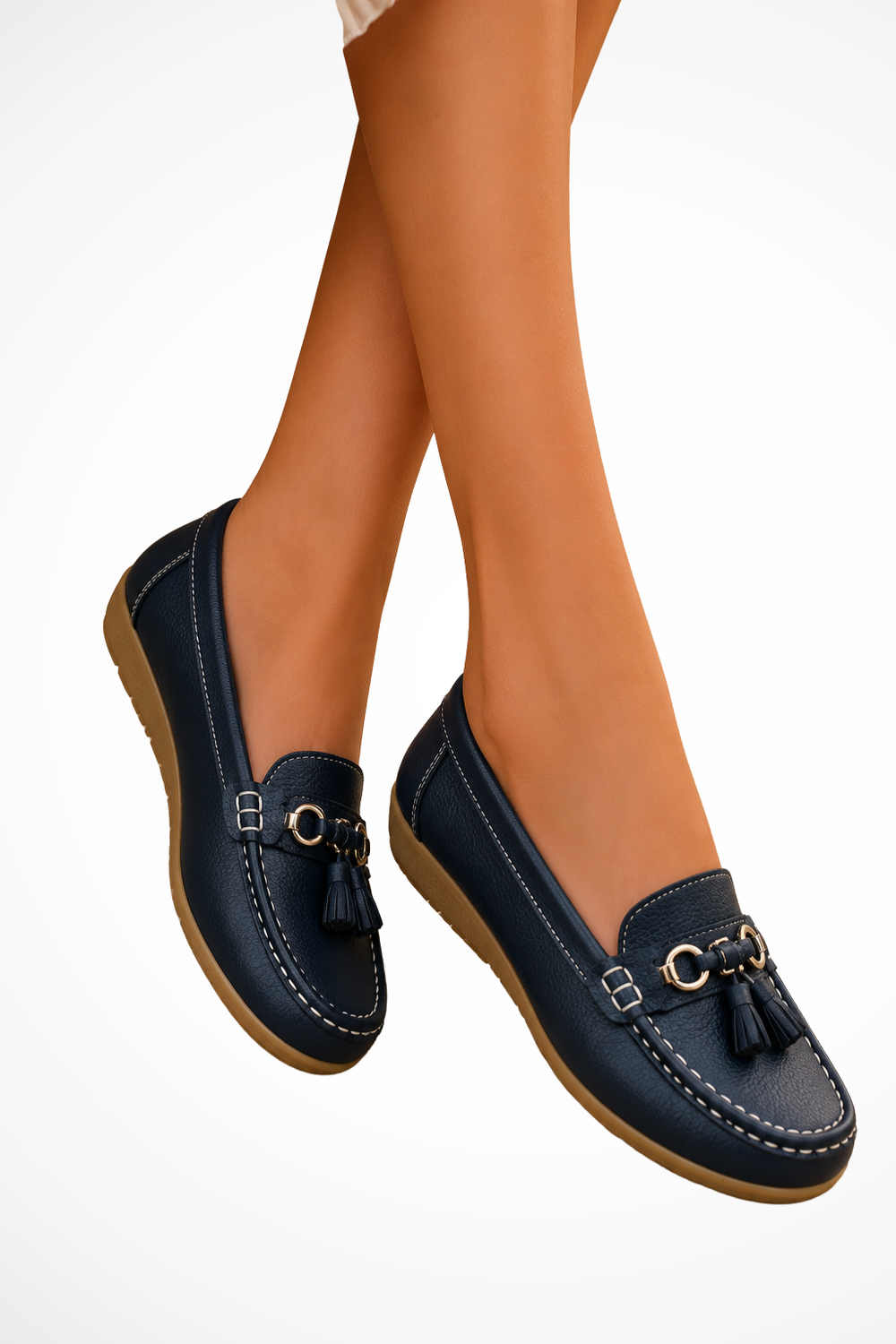 Annemarie Cushioned Tassel Loafers - image 2