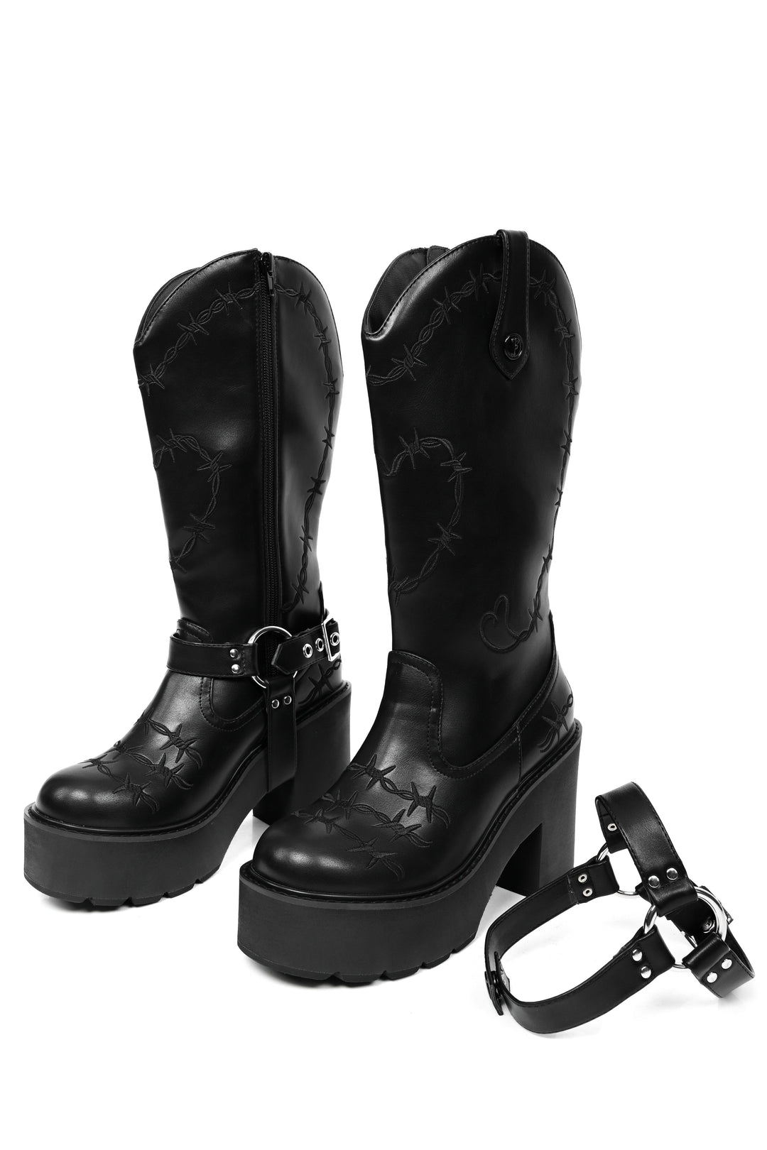 Daria | Women's Platform Cowboy Boots