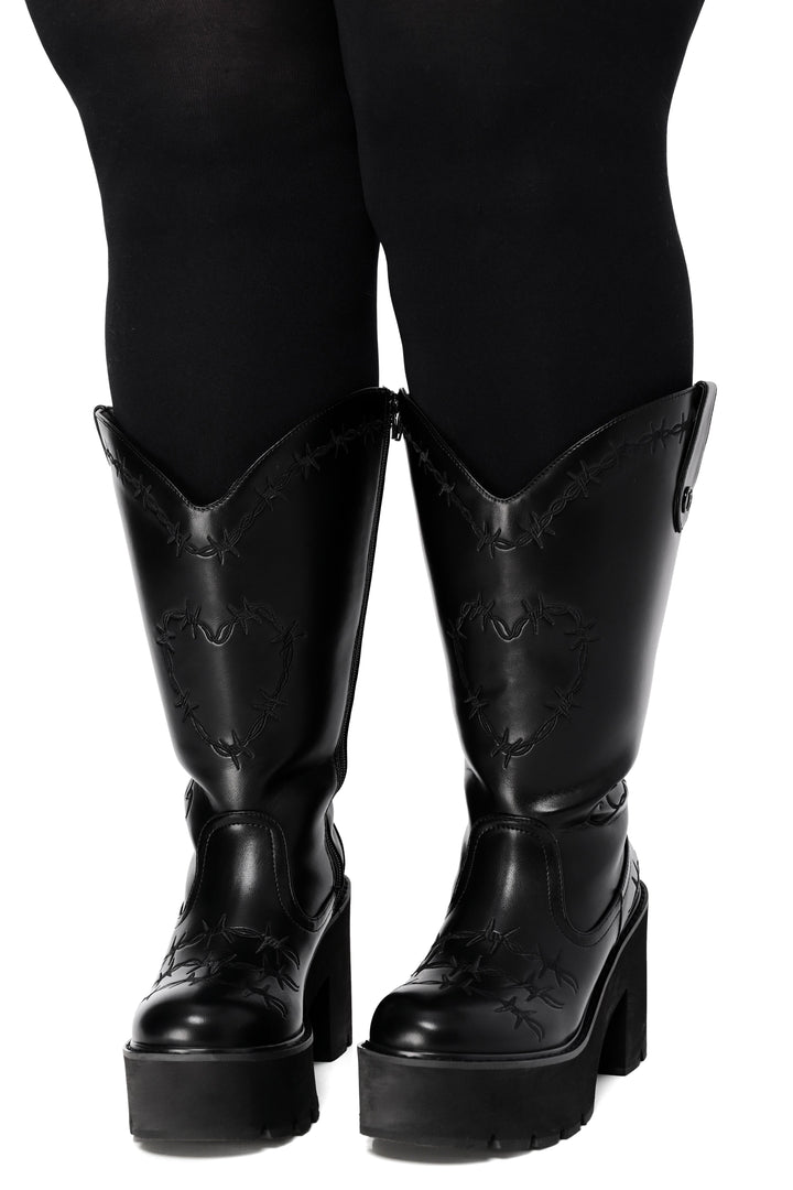 Daria | Women's Platform Cowboy Boots