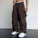 Finnian Wide-Leg Parachute Cargo Pants with Toggle Hems - image 5