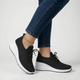 Clarabel | Women's Knit Wedge Platform Sneakers