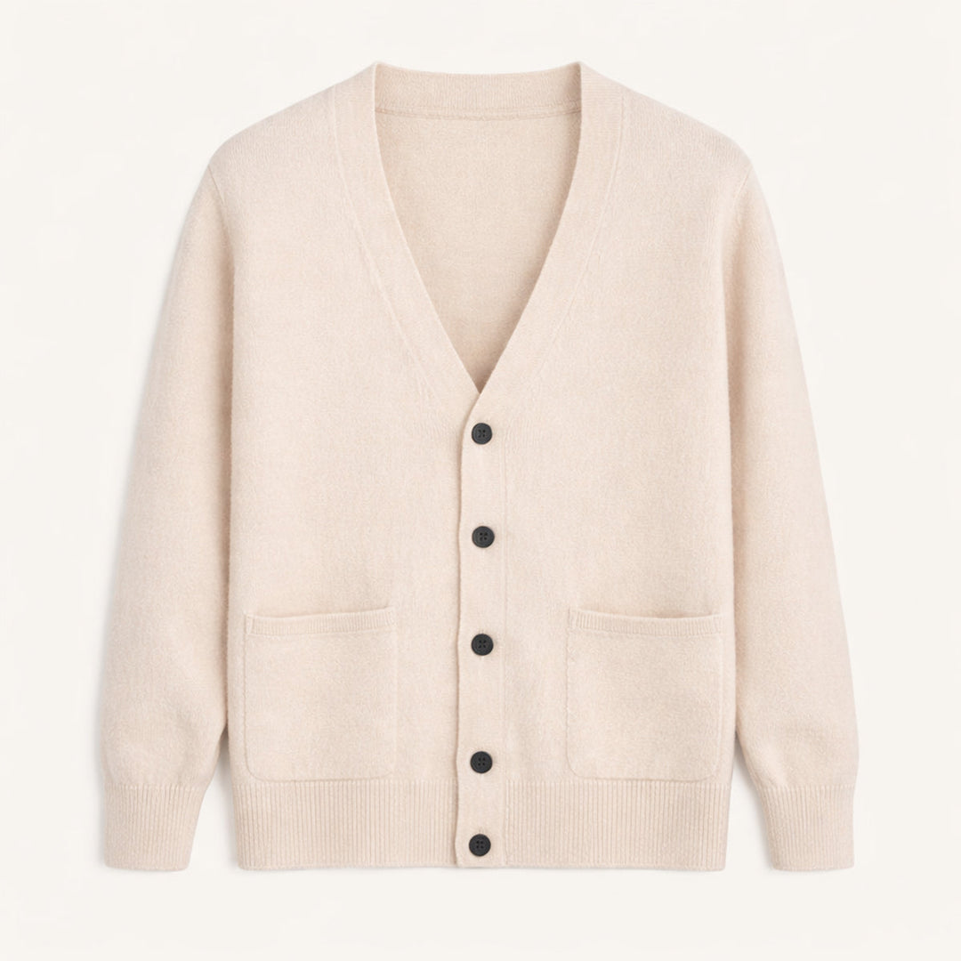 Christian | Men's V-Neck Button Cardigan