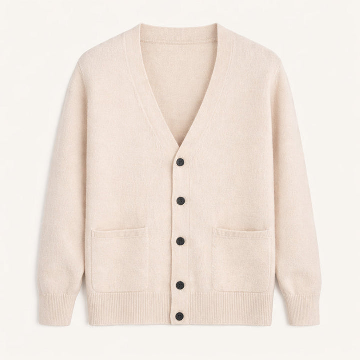 Christian | Men's V-Neck Button Cardigan
