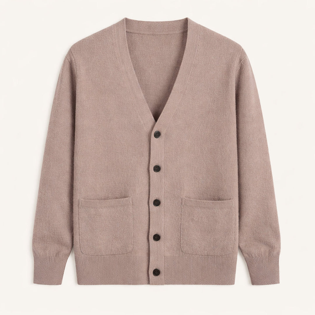 Christian | Men's V-Neck Button Cardigan
