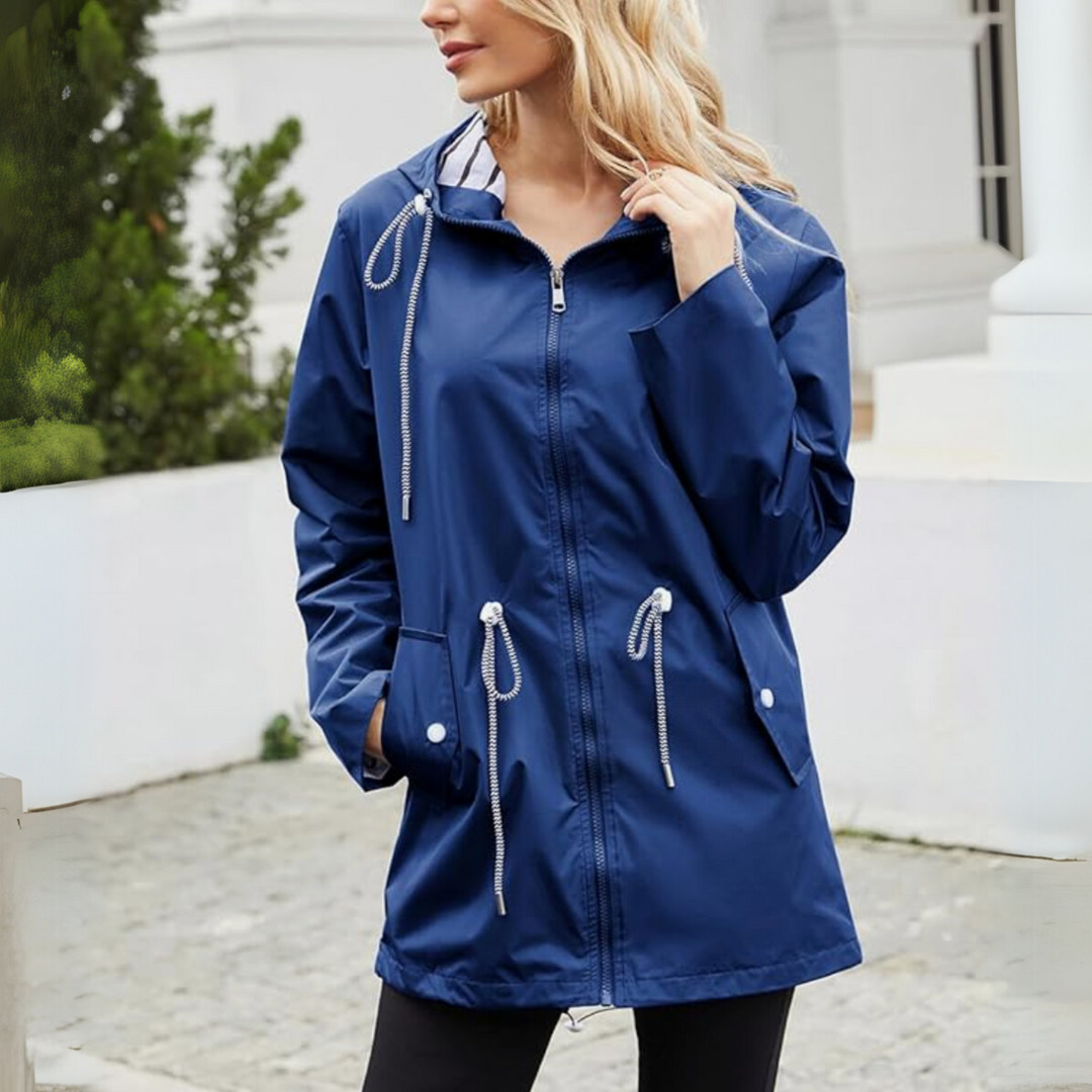 Noa | Women's Hooded Zip-Up Parka Coat