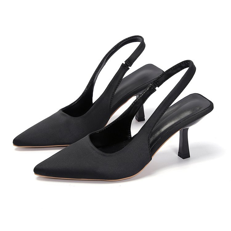 Veronique | Women's Pointed-Toe Slingback Pumps with Low Heel