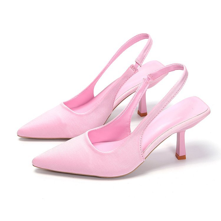 Veronique | Women's Pointed-Toe Slingback Pumps with Low Heel