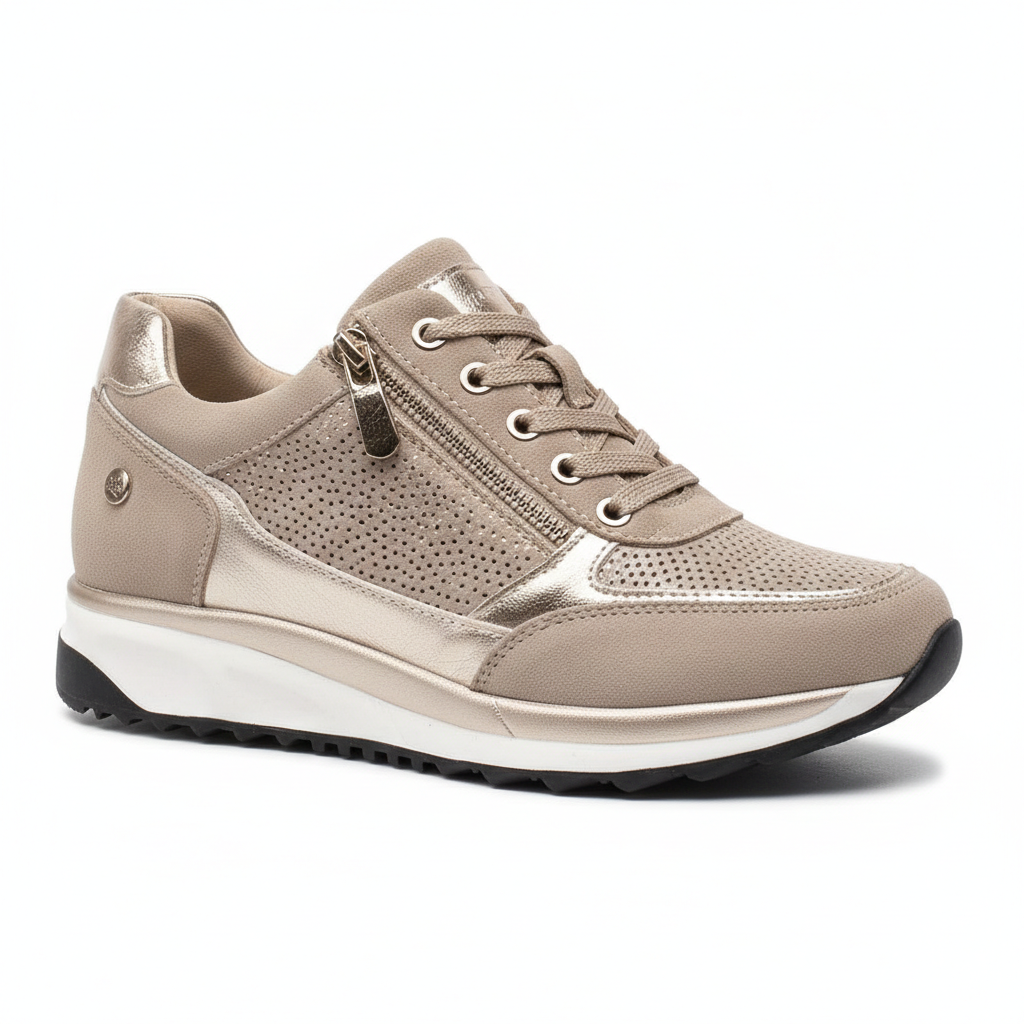 Denisa Wedge Sneakers with Side Zip - image 9