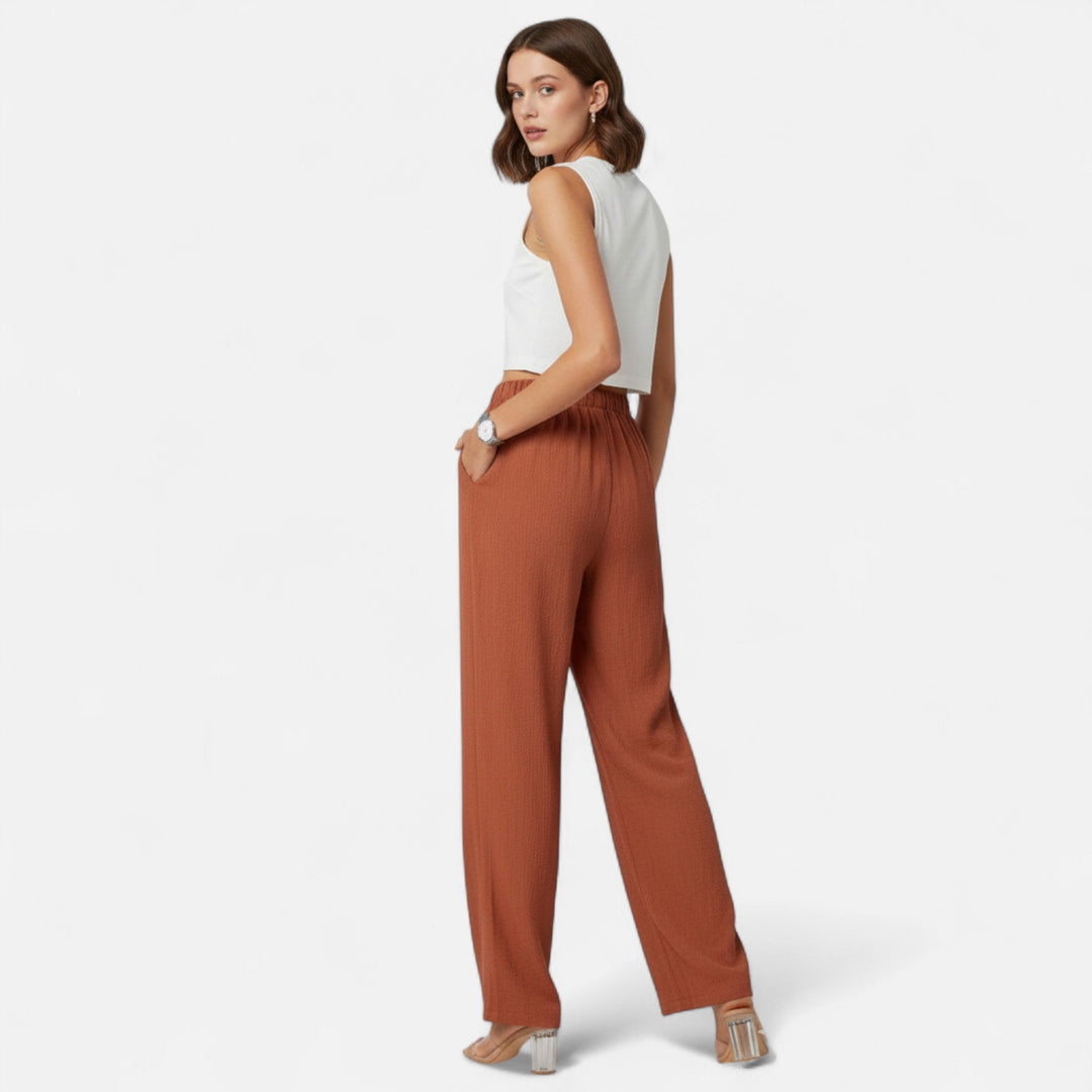 Lisabeth | Women's Straight-Leg Trousers