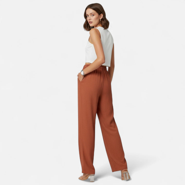 Lisabeth | Women's Straight-Leg Trousers