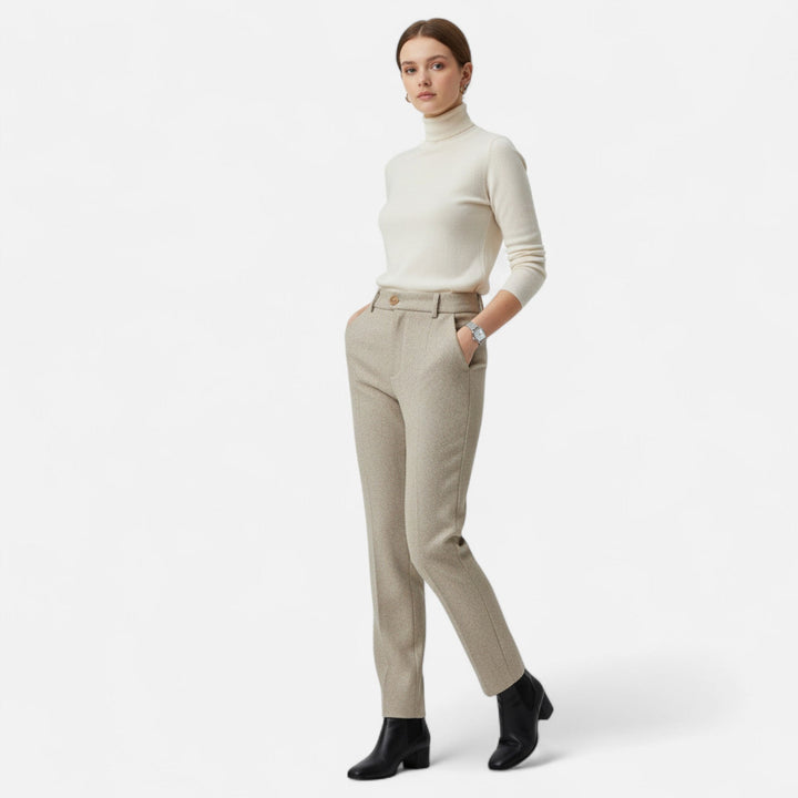 Bathildis | Women's Wool Pencil Pants