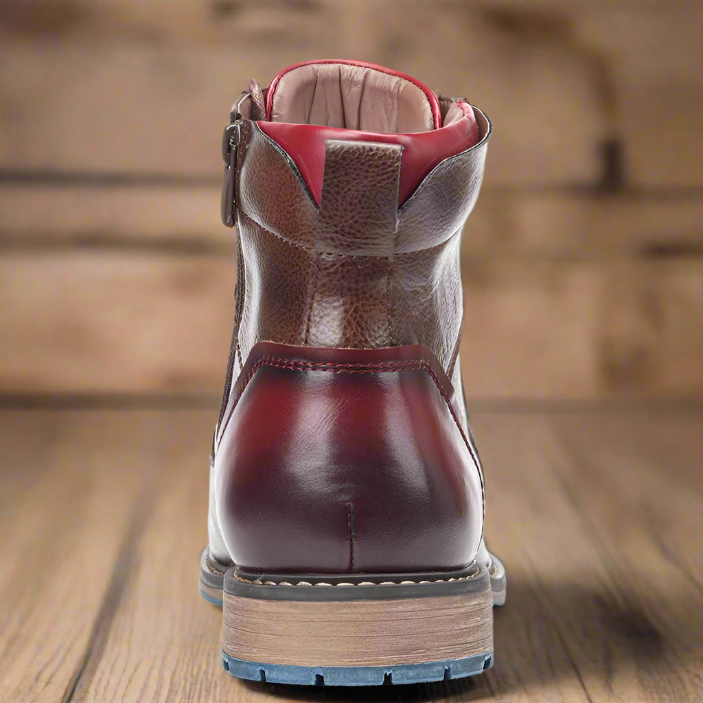 Blake | Men's Zip And Lace Leather Boots image 5