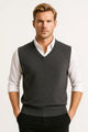 Ulysses | Men's V-Neck Knit Sweater Vest