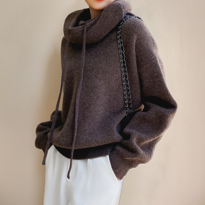 Celestine | Women's Hooded Oversized Jumper for Everyday Wear, image 4