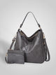 Martha | Women's Faux Leather Slouchy Hobo Shoulder Bag