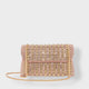 Minerva | Women's Chain Strap Bag With Coloured Stone Detail