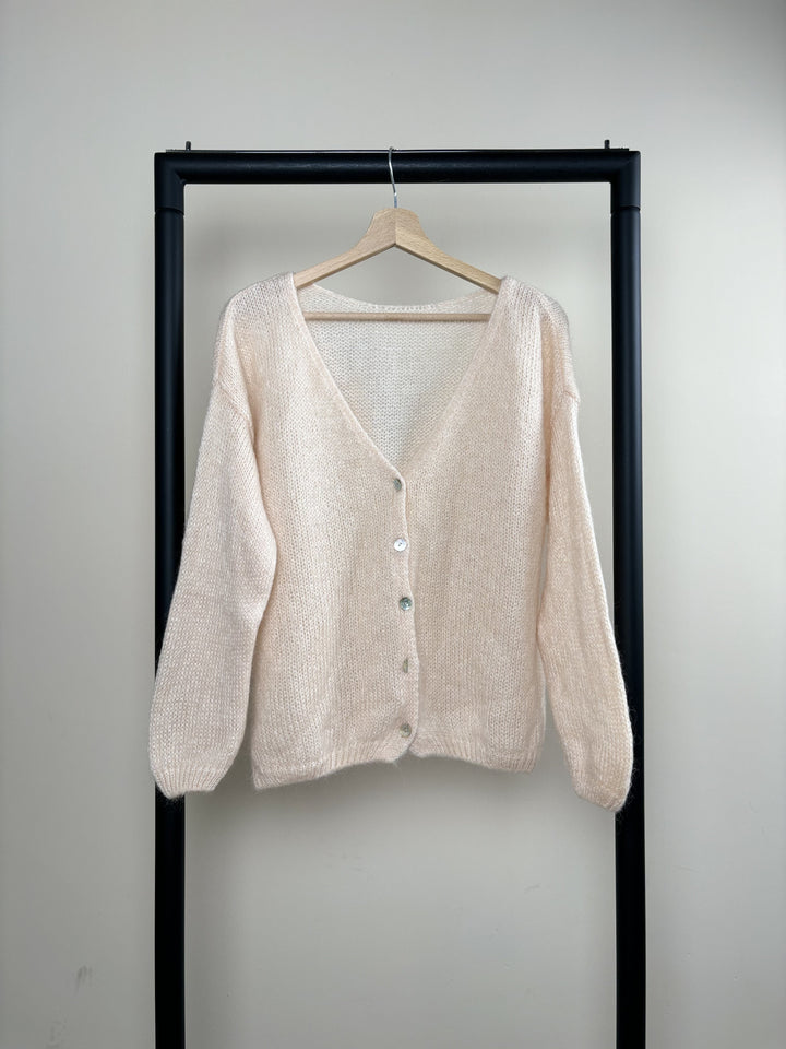 Aster | Women's V-Neck Button Cardigan