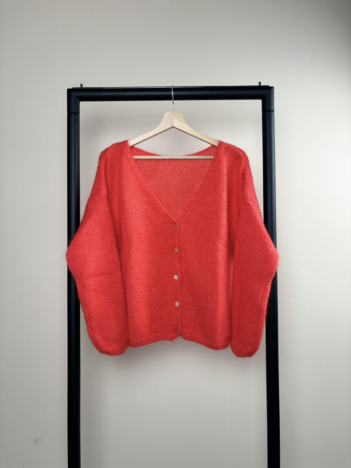 Aster | Women's V-Neck Button Cardigan
