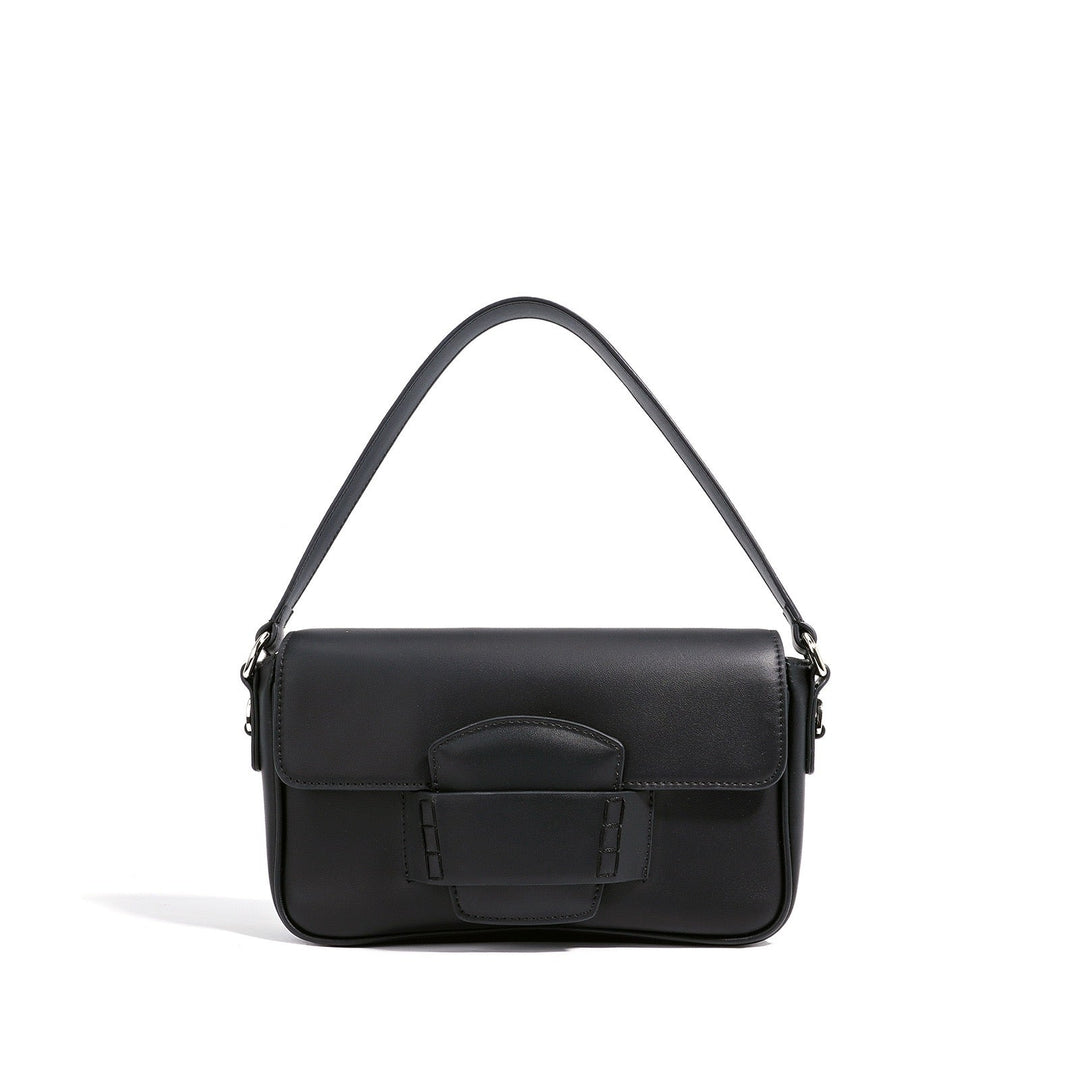 Sabrina | Women's Top Grain Leather Small Square Shoulder Bag